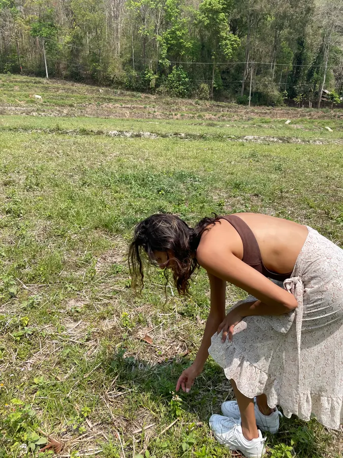 In the field with Big Soil