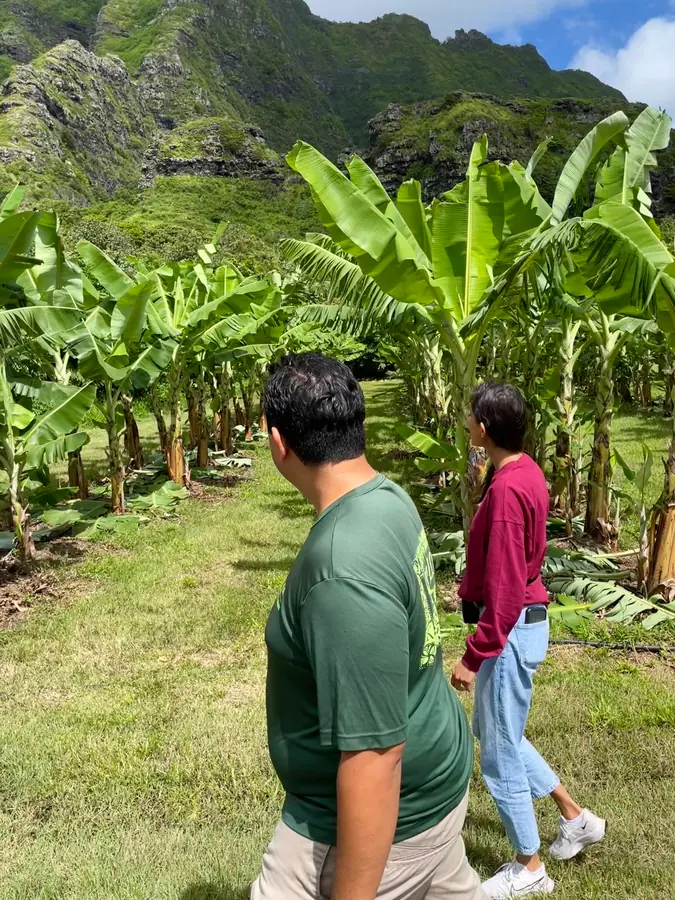 In the field with Big Soil