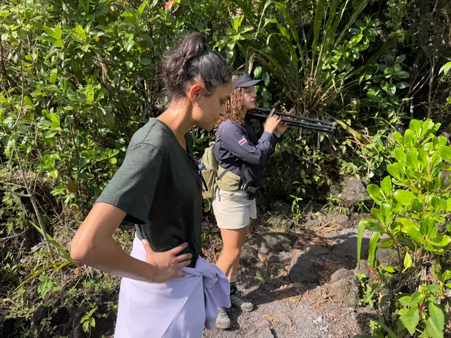 In the field with Big Soil